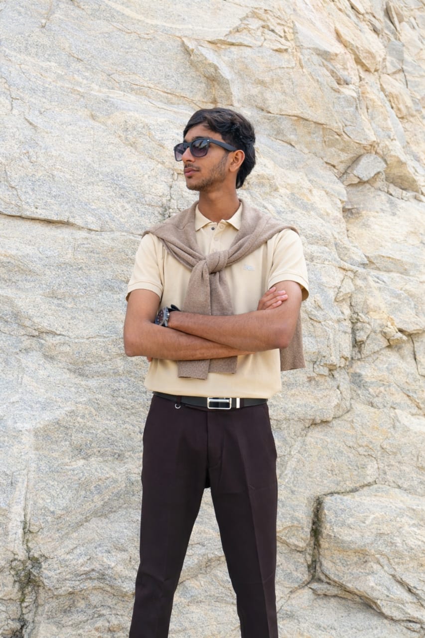 Cream Old money T-shirt