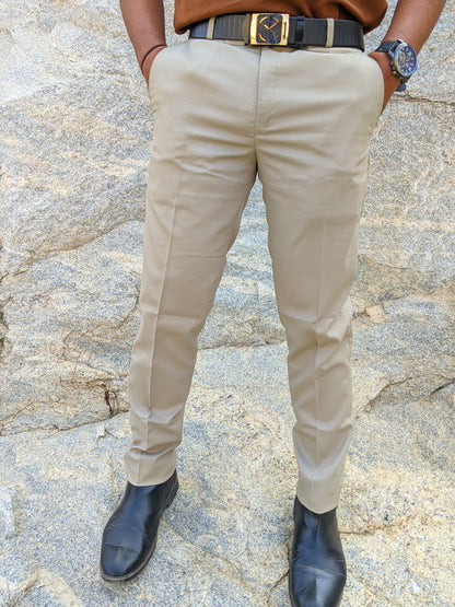 Cream Old money trousers