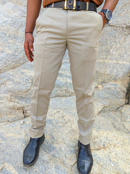 Cream Old money trousers