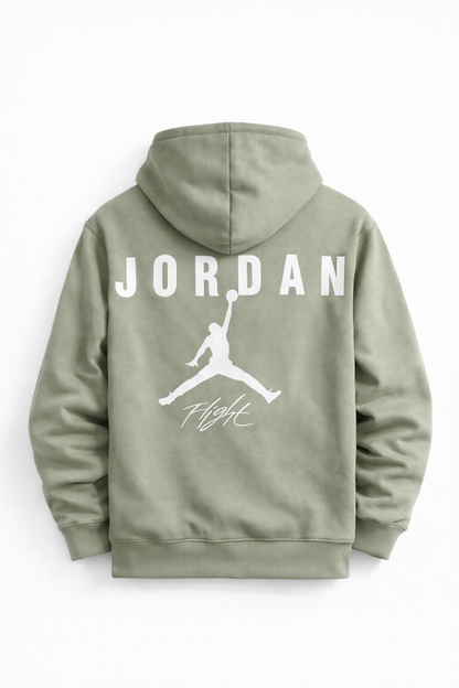 The Jordan peach Green pullover