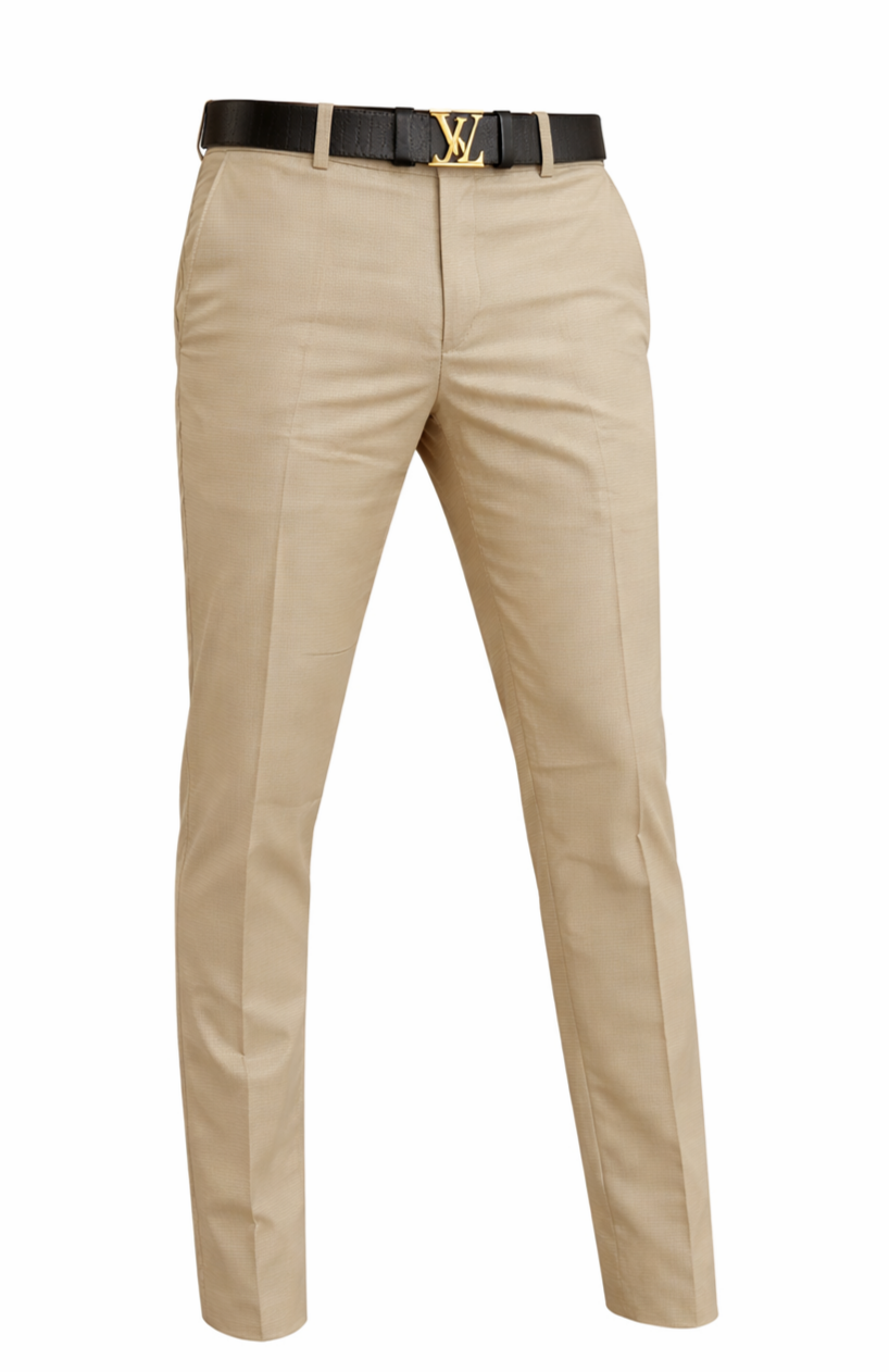 Cream Old money trousers